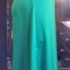 1970's, Caplet & Maxi dress, Lime green jersey, by 'Sliver Star Sydney', size 12 - Image 9