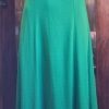 1970's, Caplet & Maxi dress, Lime green jersey, by 'Sliver Star Sydney', size 12 - Image 10