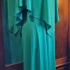 1970's, Caplet & Maxi dress, Lime green jersey, by 'Sliver Star Sydney', size 12 - Image 3