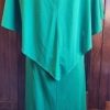 1970's, Caplet & Maxi dress, Lime green jersey, by 'Sliver Star Sydney', size 12 - Image 4