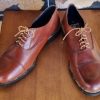 Lace-up Dress Shoe, by 'Underground', Leather, 'New Factory Seconds', size 9 - Image 4