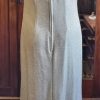 1970's, Silver Lurex Evening Disco Dress, handmade, size 10 - Image 4
