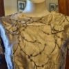 1950's Ensemble, Dress and Swing Coat, Coffee, Rayon, by 'Zanko Melbourne', size 12-14 - Image 16