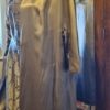 1950's Ensemble, Dress and Swing Coat, Coffee, Rayon, by 'Zanko Melbourne', size 12-14 - Image 6