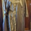 1950's Ensemble, Dress and Swing Coat, Coffee, Rayon, by 'Zanko Melbourne', size 12-14 - Image 2