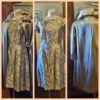 1950's Ensemble, Dress and Swing Coat, Coffee, Rayon, by 'Zanko Melbourne', size 12-14