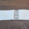 1970's, Sleeveless Dress with Stretchy belt, Red/white, cotton, by 'Target', size 16 - Image 8
