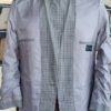 1970's Checked Blazer, Taupe, Polyester by 'Benini', size L - Image 8