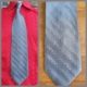 1970's Tie, Grey, Hand Made Silk, by 'Firsite'