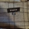 1940's Inspired Pencil dress, Grey checked, by 'Sheen of London', polyester, size M - Image 6