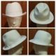 Fedora, Wool, Cream, by 'Avenel Hats of Melbourne', size S, 57cm