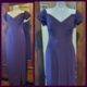 1980's Evening Dress, Maroon, Crepe, by 'Out Rage, Australia', size M