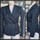 Equestrian Tails Jacket, Black, wool/cotton/polyester, size XS-S