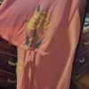 1920's, Original Ladies Dressing Gown, Apricot, Daffodil appliqué, rayon/crepe, size XS - Image 6