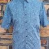 Men's Retro Print Shirt, short sleeves by 'Erminio Ottone', cotton, size XL - Image 4