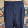 Men's, Vintage Shorts, Black, by 'Fletcher Jones', wool/poly, size 42" - Image 4