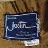 1970's Safari Jacket, Pale Green, by 'Justin', Polyester, size M - Image 5