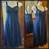 Vintage Slip, by 'Osti, Berli', Black, Nylon, mid-length, size 10