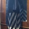 Long Line Cardigan, polyester fishnet, & singlet, black, size L, by 'One from the Heart' - Image 3