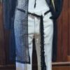 Long Cardigan, fishnet, polyester, by 'Carisma', size S-M - Image 12