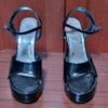 Platform Shoes, Black Patent, by 'Elle', size 8 - Image 2