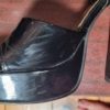 Platform Shoes, Black Patent, by 'Elle', size 8 - Image 7