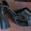 Platform Shoes, Black Patent, by 'Elle', size 8 - Image 9