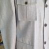 1970's Original Safari Jacket, Beige, polyester, Size XL - Image 3