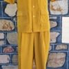 Safari Suit, Mustard, Microfiber, by 'King's Fashion Patong', size XXL - Image 2