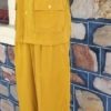 Safari Suit, Mustard, Microfiber, by 'King's Fashion Patong', size XXL - Image 3