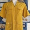 Safari Suit, Mustard, Microfiber, by 'King's Fashion Patong', size XXL - Image 5