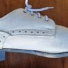 Men's Vintage Brogues, white leather, by 'Niblick', size 9.5 - Image 9
