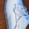 Men's Vintage Brogues, white leather, by 'Niblick', size 9.5 - Image 10