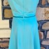 1970's Day Dress, Aqua, Jersey polyester, by 'Jaki K Sydney', size M - Image 6