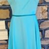 1970's Day Dress, Aqua, Jersey polyester, by 'Jaki K Sydney', size M - Image 2