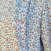 1970's Day Dress, Floral Print, polyester, handmade, size 16 - Image 7