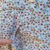 1970's Day Dress, Floral Print, polyester, handmade, size 16 - Image 8