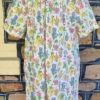 1950's House Coat, Floral Print, Cotton, by 'Models Coat', size 24-26 - Image 4