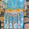 BoHo Baby Doll Dress, rayon, by 'Orientique Australia', size 12 - Image 7