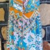 BoHo Baby Doll Dress, rayon, by 'Orientique Australia', size 12 - Image 6
