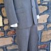 1960's, 2 piece Suit, Grey, fine tweed stripe, by 'M.G.Kerrison of Adelaide', size M - Image 4