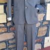 1960's, 2 piece Suit, Grey, fine tweed stripe, by 'M.G.Kerrison of Adelaide', size M - Image 5