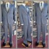1960's 2 piece Suit, Grey, fine tweed stripe, by 'M.G.Kerrison of Adelaide', size M